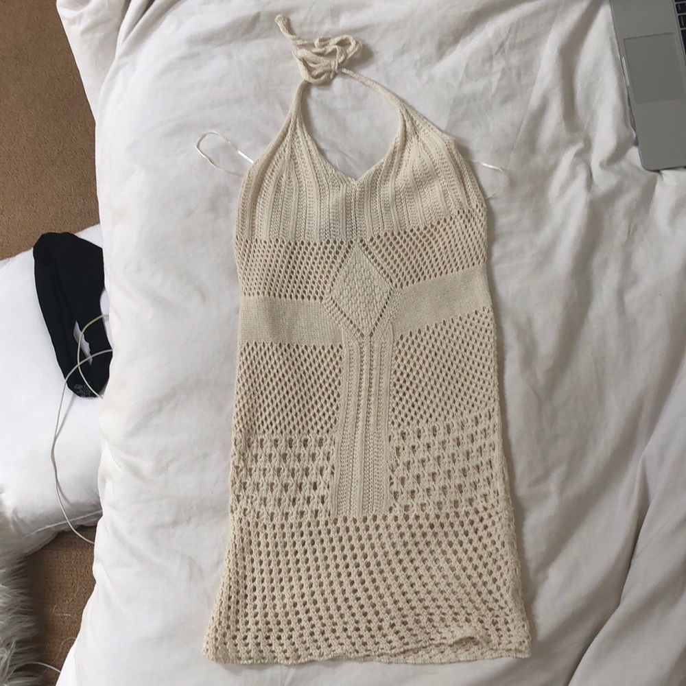 lf crochet dress size: medium (new)